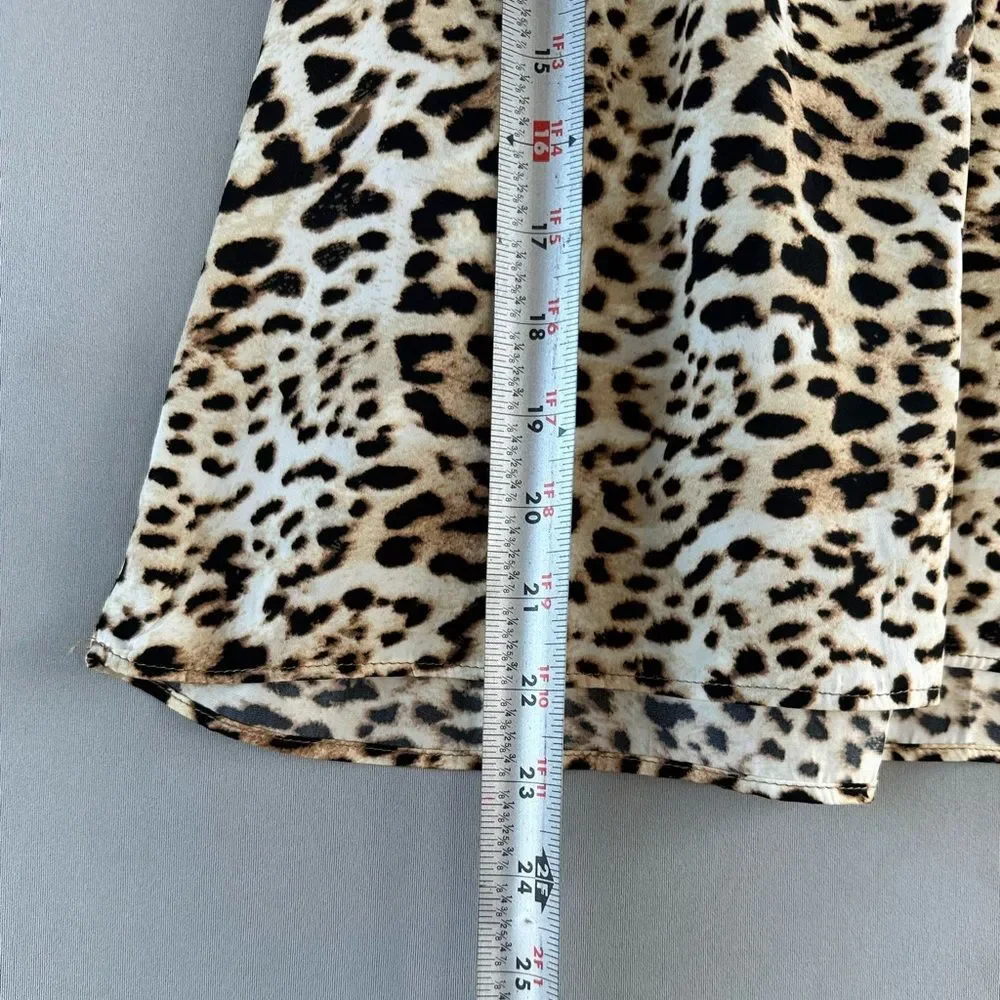 🎉5 for $45🎉 NWT Philosophy top blouse shirt size XS animal print - Picture 7 of 11